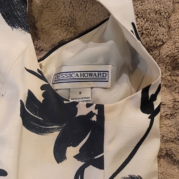 JESSICA HOWARD Dress women's size 8 fit and flare sleeveless dress - Picture 9 of 12